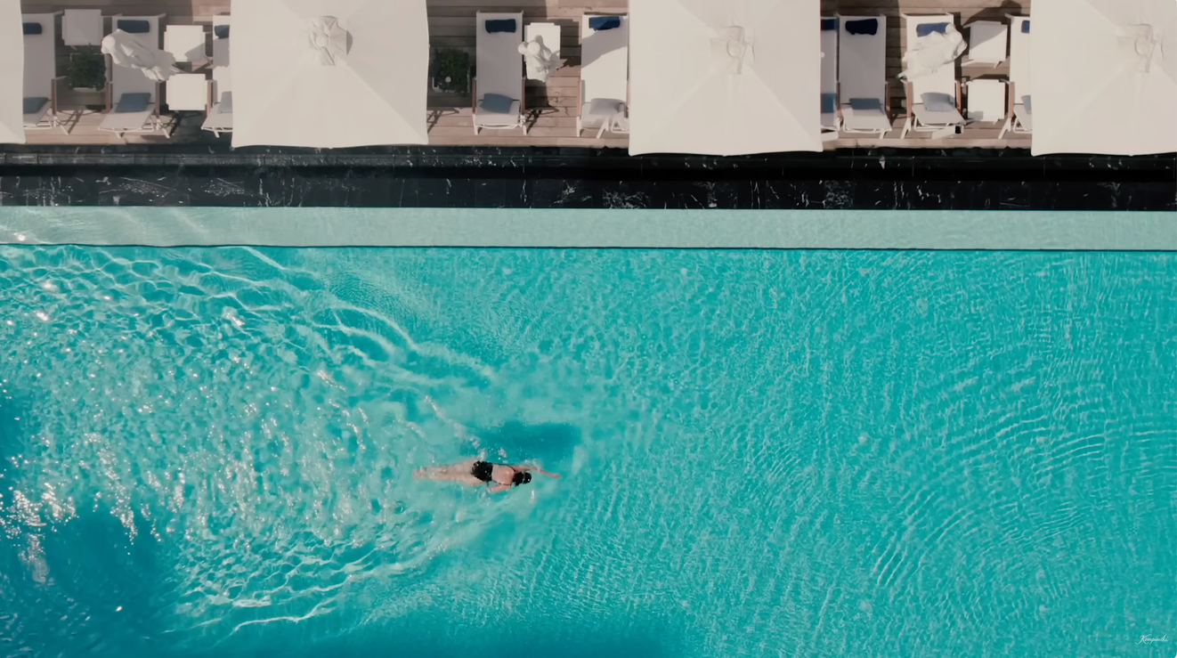 Rooftop pool, David Kempinski Tel Aviv
